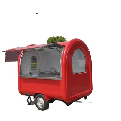 Good Design Food Truck Móvel com alto nível de segurança e placa de alumínio em Xangai