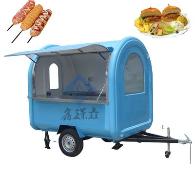 Good Design Food Truck Móvel com alto nível de segurança e placa de alumínio em Xangai