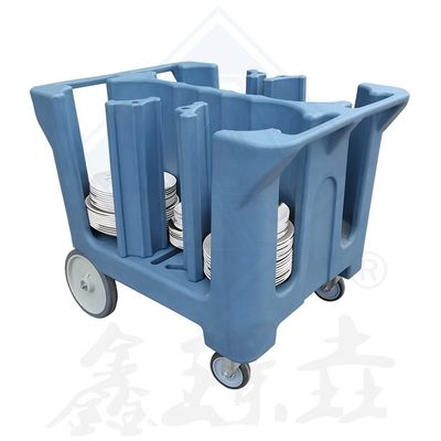 Equipamento de cozinha comercial Caminhão de pratos de moldagem rotativa com cores personalizáveis de 4 colunas
