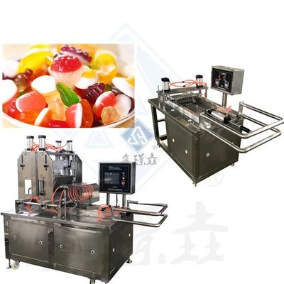 Adequado para a produção de alimentos doces Depositador automático de feijão Máquina de fabricação de doces gelatinosa