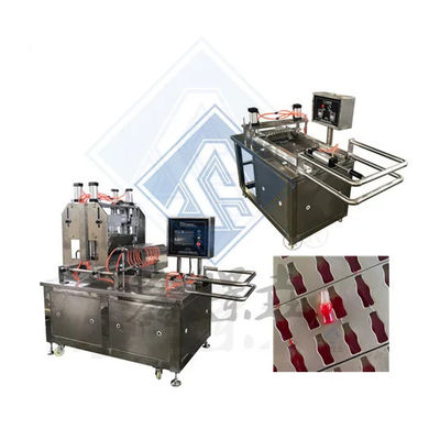 Adequado para a produção de alimentos doces Depositador automático de feijão Máquina de fabricação de doces gelatinosa