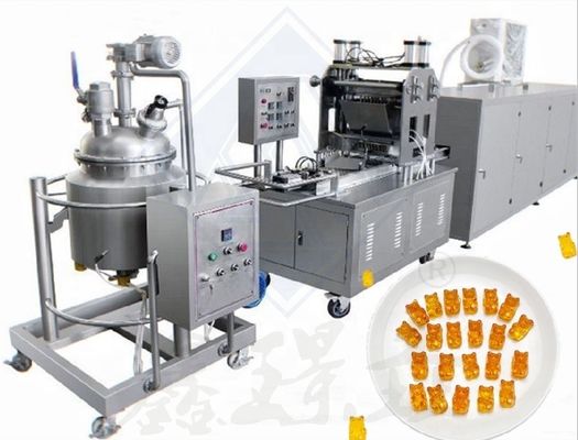 Fabricação de doces Simplificado Lollopop Elétrico Lâmina de produção automática de doces gomosos