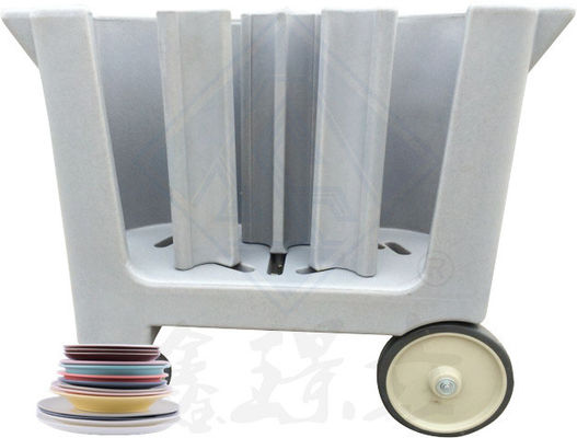 Equipamento de cozinha de restaurante Armário móvel Prato de coleta de carrinhos com design moderno