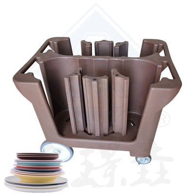Equipamento de cozinha de restaurante Armário móvel Prato de coleta de carrinhos com design moderno