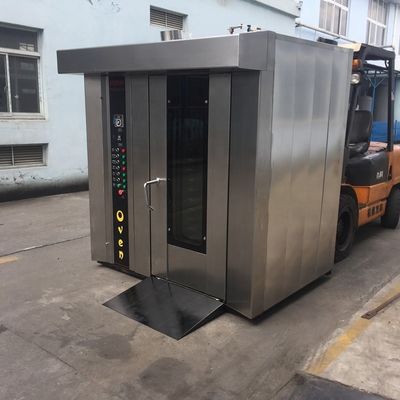 Máquina rotativa de tortilla de ar quente para linha de produção de padaria na Etiópia