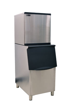Máquina de fazer gelo de cubo comercial com capacidade de 300 kg-500 kg Máquina automática de fazer gelo