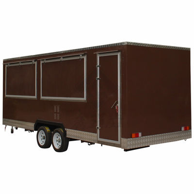 Long Life Service Customized Mobile Office Hair Salon Trailer Pancake Truck de fast food