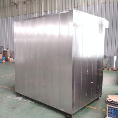 Máquina rotativa de tortilla de ar quente para linha de produção de padaria na Etiópia