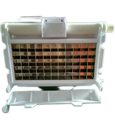 45kg/día Capacidade diária Quadrado máquina de fazer gelo evaporador 29mm*29mm*22mm Molde de cubo de gelo