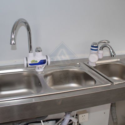 Europa Cozinha móvel Donut Batatas fritas Hambúrguer Food Truck com manutenção em campo