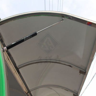 Europa Cozinha móvel Donut Batatas fritas Hambúrguer Food Truck com manutenção em campo