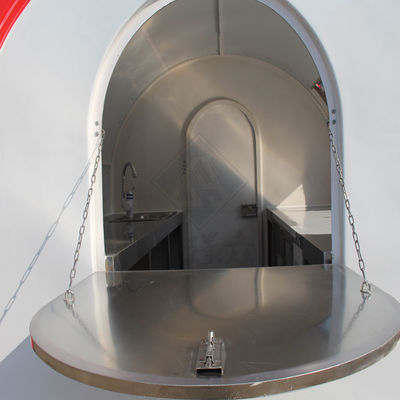 2020 CE Qualified Mobile Design Fast Food Cart Equipamento de alta produtividade e lazer