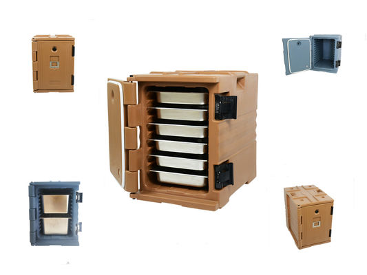 Contenedores térmicos de alimentos isolados mantêm a temperatura dos alimentos constante com material de LLDPE