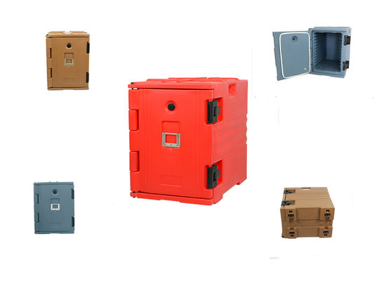 Contenedores térmicos de alimentos isolados mantêm a temperatura dos alimentos constante com material de LLDPE