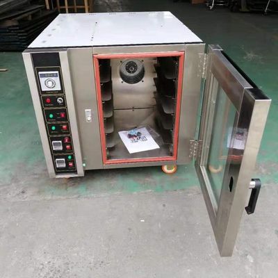 Forno de convecção a gás eléctrico Forno de ar quente para assar pão e bolo