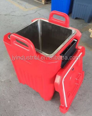 Equipamento de transporte GN Caixa de aquecimento térmico de alimentos de plástico isolado