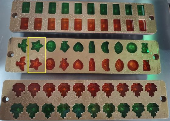 Shanghai Candy Workshop Jelly Gummy Candy Bear Formas de doces Máquina de fabricação de doces para hotéis