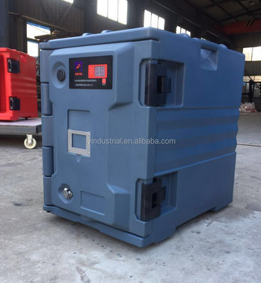 Container de alimentação isolado para aquecimento de alimentos elétrico para serviços de restauração