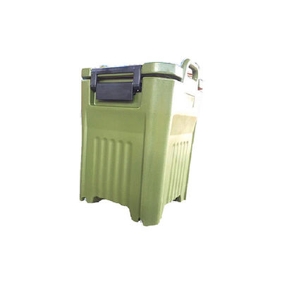 Armário isolado Rotomold vermelho 15kg Capacidade Equipamento de restauração padrão de alimentos perfeitos