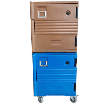 Armário isolado Rotomold vermelho 15kg Capacidade Equipamento de restauração padrão de alimentos perfeitos