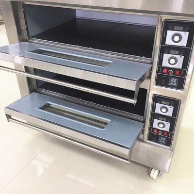 Máquinas de cozinha Função Elétrica bolo de gás Forno de pizza com competitivo e 3 decks 9 bandejas