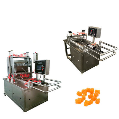 Máquina de depósito de goma de banana de framboesa de aço inoxidável para fabricação rápida de doces de geleia