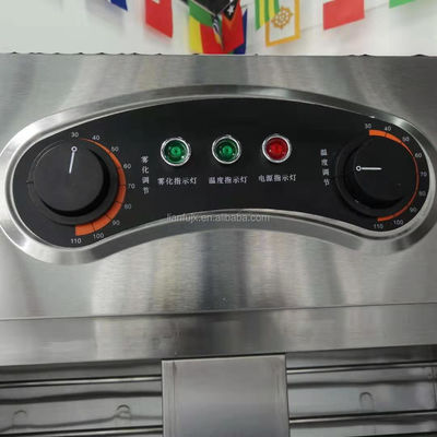 Material de aço inoxidável Máquina de prova de fermentação elétrica para caixa de massa de pão