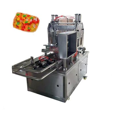 500 kg Star Hard Flat Lollipop Gummy Depositing Machine para produção de doces de geleia
