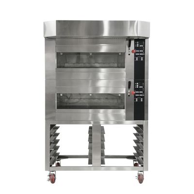Forno de convecção profissional de aço inoxidável para cozinha 545*430*1300mm