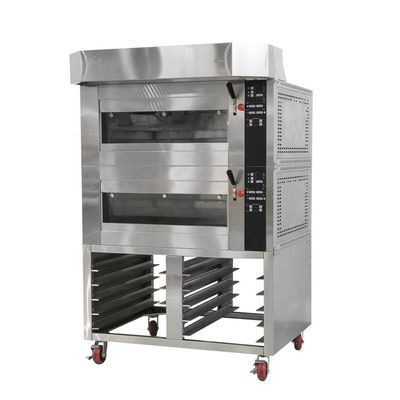 Forno de convecção profissional de aço inoxidável para cozinha 545*430*1300mm