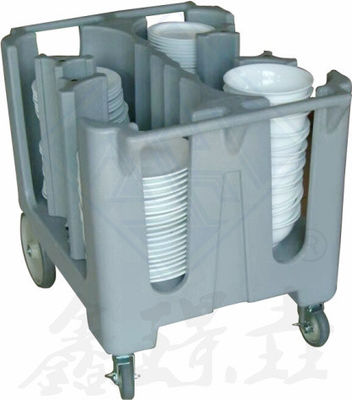 Hotel Buffet Equipamento alimentar Carrinho de pratos de moldagem rotativa para armário móvel e aquecimento de pratos