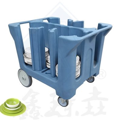 Hotéis de hospitalidade fornecem carrinho de transporte de pratos com carro de pratos de design moderno
