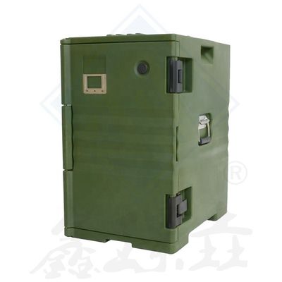 Equipamento de alimentação de buffet de hotel Caixa isolada de rotomoulding multicolorida para armazenamento de alimentos