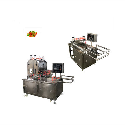 500 kg Máquina de fabricação de doces de goma de alta produtividade Produção comercial de doces