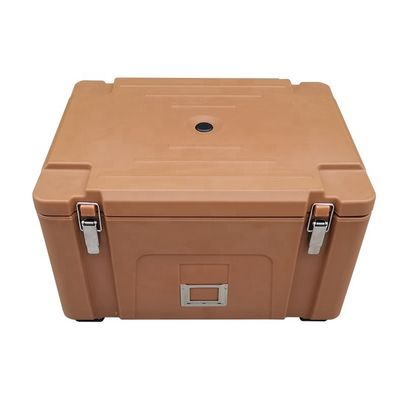 Caixa de armazenamento de alimentos para acampamento ao ar livre com isolamento para equipamento de alimentação de buffet de hotel