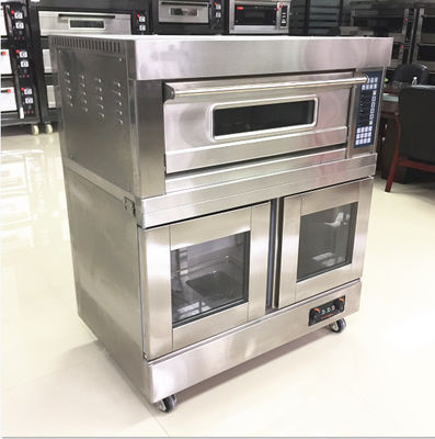 2/3/4/6/9 Taças Capacidade Comercial Pão de Pão Pizza Bolo Cozinha Gas Forno Elétrico