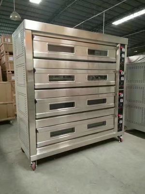2/3/4/6/9 Taças Capacidade Comercial Pão de Pão Pizza Bolo Cozinha Gas Forno Elétrico