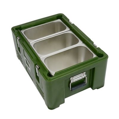 Container de caixa de almoço de plástico isolado para transporte de peixe, microondas e caixa de lavagem de pratos