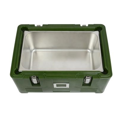 Container de caixa de almoço de plástico isolado para transporte de peixe, microondas e caixa de lavagem de pratos