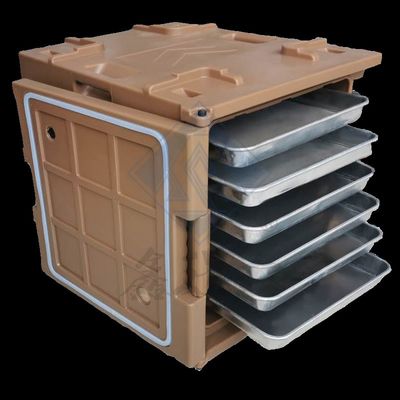 Carregador de alimentos quentes 120L recipiente isolado com material plástico rotomolding ecológico