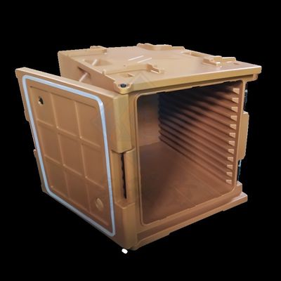 Carregador de alimentos quentes 120L recipiente isolado com material plástico rotomolding ecológico