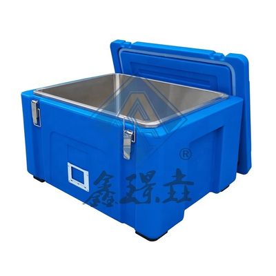 60L Equipamento de restauração de trânsito Eco-friendly PU Elétrico isolado de alimentos Caixa de transporte de panela