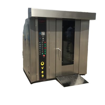 Linha de produção de padaria à base de água Forno de pizza elétrico com aquecimento automático por convecção
