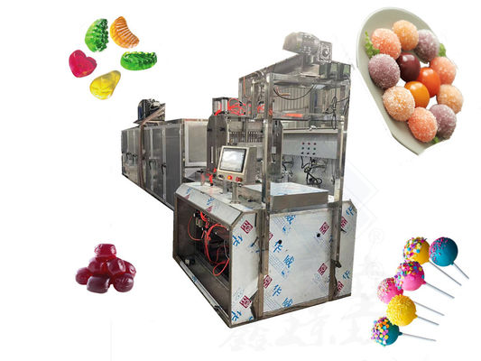 Máquina de depósito de doces com geleia de pectina de aço inoxidável para distribuição de gomas e doces