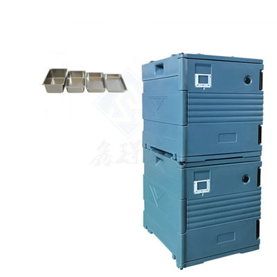 Caixa de rotomoulding isolada para temperatura de cozinha 240L Volume e espuma térmica