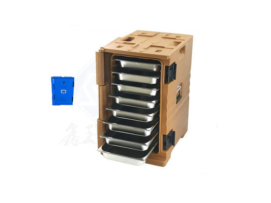Caixa de rotomoulding isolada para temperatura de cozinha 240L Volume e espuma térmica