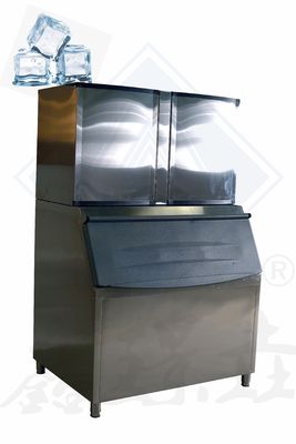 Máquina de fabricação de cubos de gelo industriais de 1000 kg para eficiência e automação de lojas de alimentos