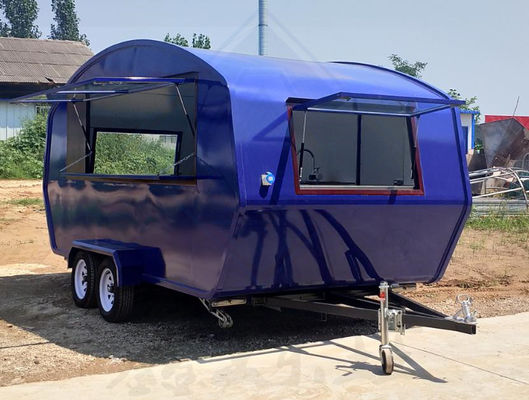 Vans comerciais Concessão Street Mobile para Food Truck Refrigerador Freezer