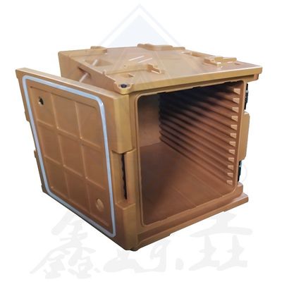 Container de armazenamento de plástico quente de alimentos para equipamentos de comida buffet de hotel a um custo acessível
