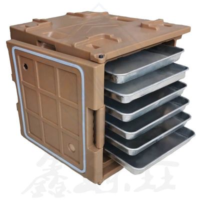 Container de armazenamento de plástico quente de alimentos para equipamentos de comida buffet de hotel a um custo acessível